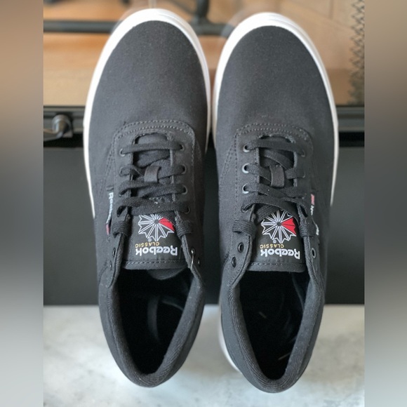 REEBOK CLUB C COAST TENNIS BLACK WHITE G58769 MEN SHOES - Picture 6 of 7